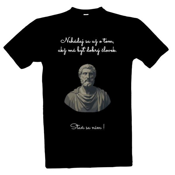 T-shirt Marcus Aurelius be a good person - Kopie